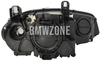 Headlight Bi-Xenon left X5 E70 D1S+H8 non adaptive