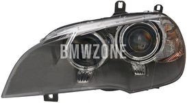 Headlight Bi-Xenon left X5 E70 LCI D1S+H8 adaptive