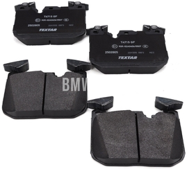 Front brake pads (370x30mm M-Performance brakes)