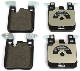Rear brake pads (345x24mm M-Performance brakes)