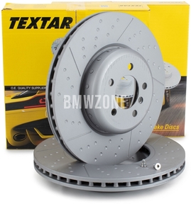 Front brake disc (370x30mm) M-Performance perforated