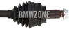 Front drive shaft left 3' E9x