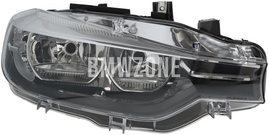 Headlight Halogen right F30 LCI/F31 LCI H7+H7 with leveling motor