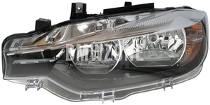 Headlight Halogen left F30 LCI/F31 LCI H7+H7 with leveling motor