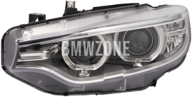 Headlight Bi-Xenon left F32/F33/F36, F80 M3/F80 M3 LCI, F82 M4/F83 M4 D1S non adaptive