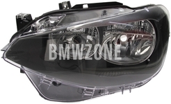 Headlight Halogen left F20/F21 H7+H7 with leveling motor