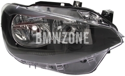 Headlight Halogen right F20/F21 H7+H7 with leveling motor
