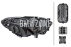 Headlight Bi-Xenon left F20/F21 D1S adaptive