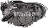 Headlight Bi-Xenon right F20/F21 D1S adaptive