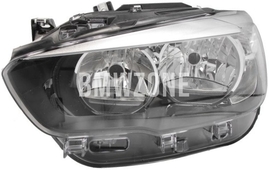Headlight Halogen left F20 LCI/F21 LCI H7+H7 with leveling motor