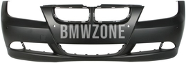 Front standard bumper E90/E91 without holes for washers, with holes for parking sensors