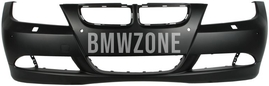 Front standard bumper E90/E91 with holes for washers, with holes for parking sensors