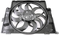 Radiator cooling fan with 1 fan Fx series 1,2,3,4 B47 N13 N20 N47N N47S1