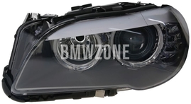 Headlight Halogen left F10/F10 M5/F11 H7+H7 with leveling motor