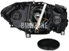Headlight Halogen left F10/F10 M5/F11 H7+H7 with leveling motor