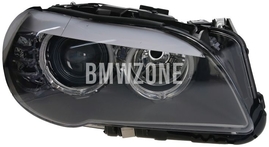 Headlight Halogen right F10/F10 M5/F11 H7+H7 with leveling motor