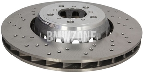 Front left brake disc (380x30mm) M perforated