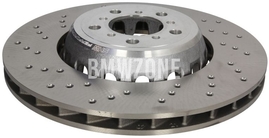 Front left brake disc (380x30mm) M perforated