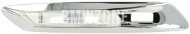 Clear fender side indicator left F10/F11 with hole for PDC