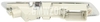 Clear fender side indicator right F10/F11 with hole for PDC