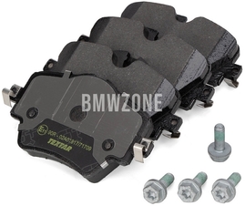 Front brake pads (330x24mm diameter)