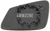 Outside mirror glass right E60 LCI/E61 LCI, E63 LCI/E64 LCI passenger side // from 01.07.2008 - to 28.02.2009
