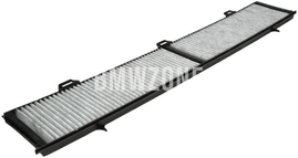 Cabin air filter Ex series 1,3, X1 E84 (activated carbon)