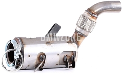 Diesel particulate filter (DPF) Ex 25d, 30d/3.0d M57N2 // EU4 EURO4