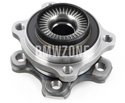 Rear wheel bearing hub generation Fx Ux with grooving for drive shaft
