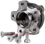 Front wheel bearing hub generation Gx Fx Ux without grooving for drive shaft