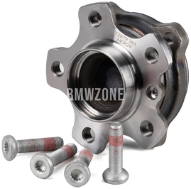 Front wheel bearing hub generation Gx Fx Ux without grooving for drive shaft