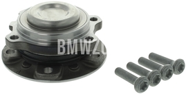 Front wheel bearing hub generation Fx without grooving for drive shaft