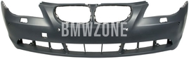Front standard bumper E60/E61 with holes for washers, with holes for parking sensors