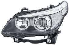 Headlight Bi-Xenon left E60/E60 M5/E61 D2S+H7 adaptive