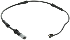 Front brake pad wear sensor