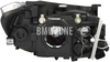 Headlight Halogen left X1 E84 H7+H7 with leveling motor // 01.07.2012-28.02.2014
