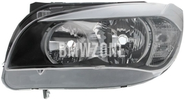 Headlight Halogen left X1 E84 H7+H15 with leveling motor // 01.03.2014-