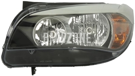 Headlight Halogen left X1 E84 H7+H7 with leveling motor // -30.06.2012