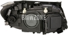 Headlight Halogen left X1 E84 H7+H7 with leveling motor // -30.06.2012