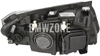 Headlight Halogen left X1 E84 H7+H7 with leveling motor // 01.07.2012-28.02.2014