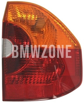 Taillight right, outer X3 E83 // yellow turn signal