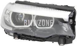 Headlight LED right G30, G31 adaptive with extended scopes