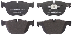 Front brake pads (332x30mm / 348x30mm diameter)