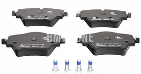 Front brake pads (307x24mm diameter)