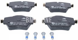 Front brake pads (307x24mm diameter)