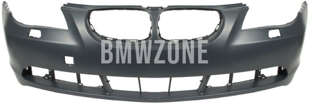 Front standard bumper E60/E61 with holes for washers, without holes for parking sensors