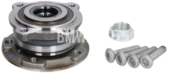 Front wheel bearing hub X5 F15/X6 F16 with grooving for drive shaft