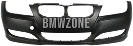 Front standard bumper E90 LCI/E91 LCI without holes for washers, without holes for parking sensors