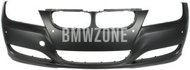 Front standard bumper E90 LCI/E91 LCI without holes for washers, with holes for parking sensors