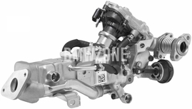 EGR valve + cooler + vacuum actuator B47 B47O